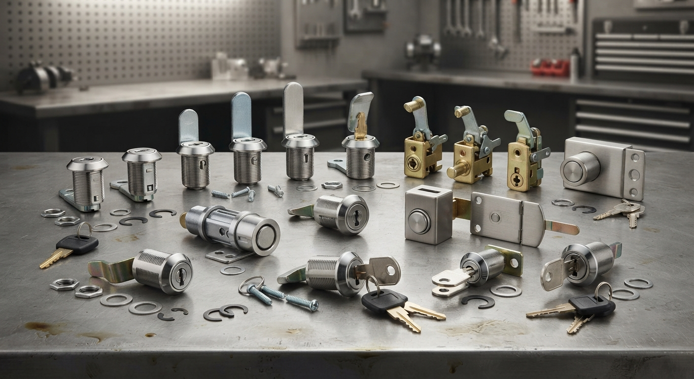 Cabinet and furniture locks
