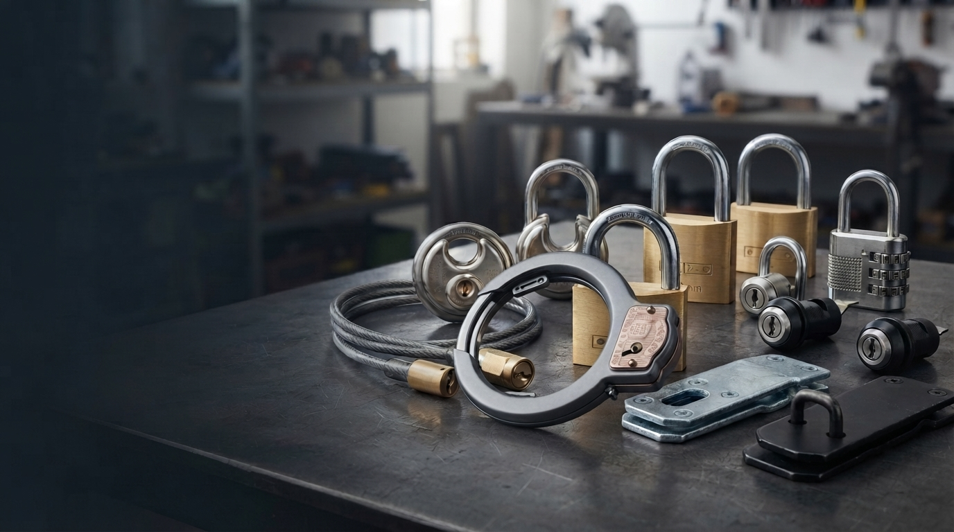 Security and locking hardware product range