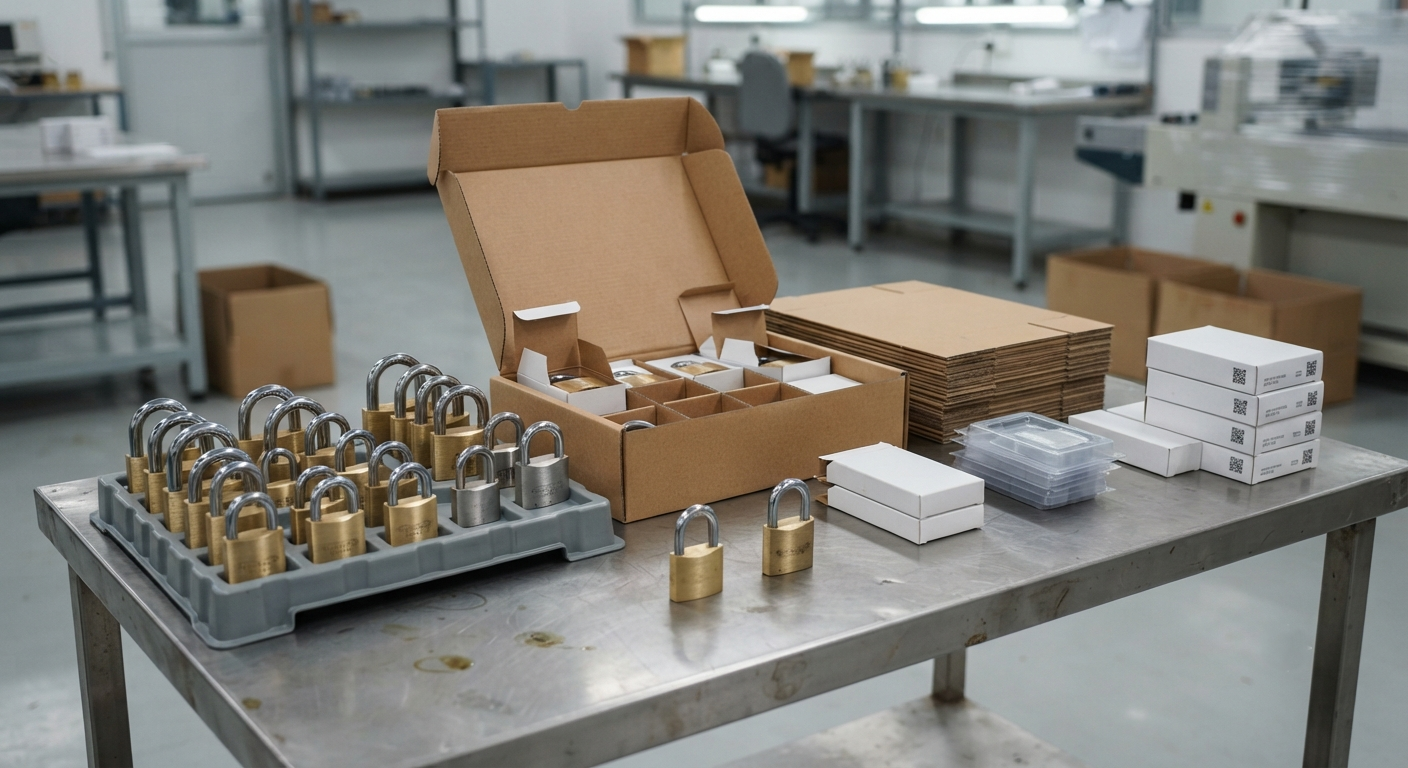 OEM and private label padlock packaging